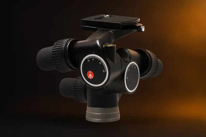 Manfrotto photo tipod with 405 GEARED HEAD + Carbon Leg