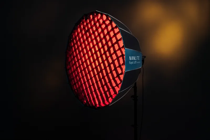 Nanlite Rapid 120 Parabolic Softbox with grid