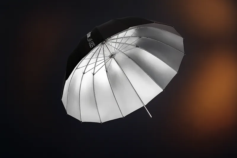 Godox Parabolic Umbrella silver 130 CM + Difuser
