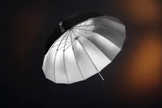 Godox Parabolic Umbrella silver 130 CM + Difuser