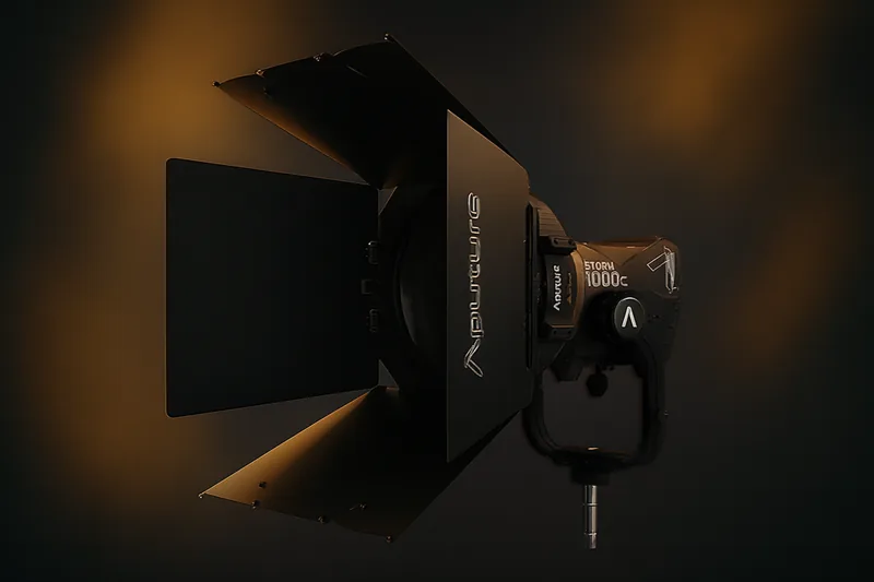 Aputure CF12 Fresnel + Barn Doors