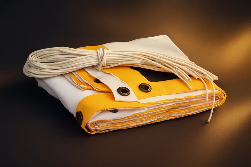 8×8' Scrim Silk Fabric