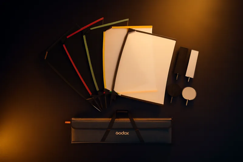 Photography studio reflector/diffuser/scrim kit (4 pcs)