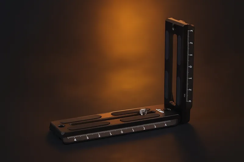 Camera video stand L-plate stabilizer