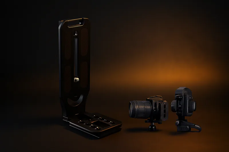 Camera video stand L-plate stabilizer