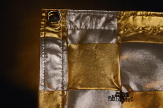 Checker Silver/Gold Textile 4x4