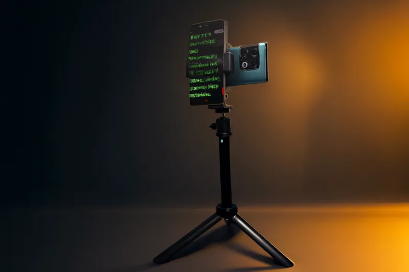 Clip on teleprompter for iphone